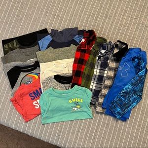 Lot of 2T long sleeve shirts